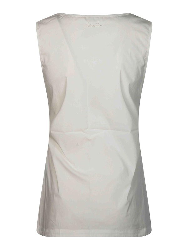 P.A.R.O.S.H.: Blusas online - Blusa - Blanco