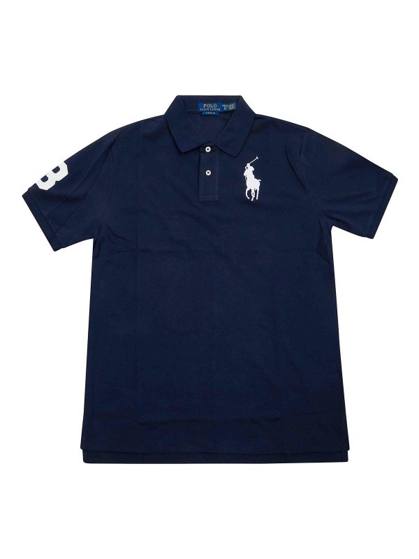 POLO RALPH LAUREN: ポロシャツ - ポロシャツ - ブルー
