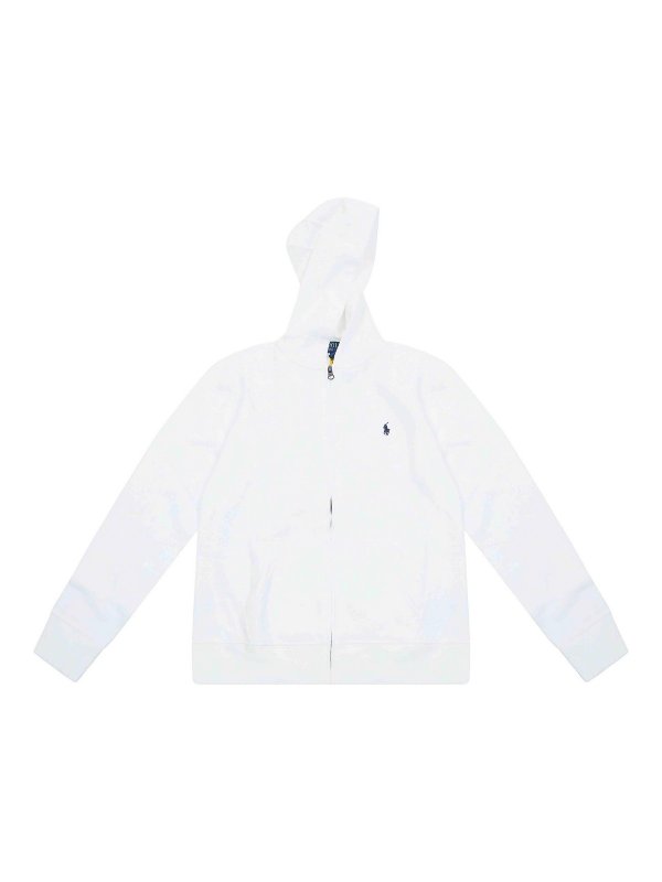 POLO RALPH LAUREN: スウェット＆セーター - スウェットシャツ/セーター - 白