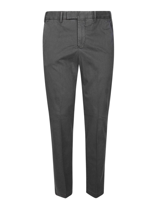 PT TORINO: casual trousers - Master Chino Basic Trousers