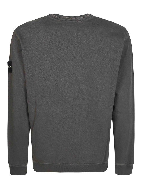 STONE ISLAND: スウェット＆セーター online - スウェットシャツ/セーター - グレー