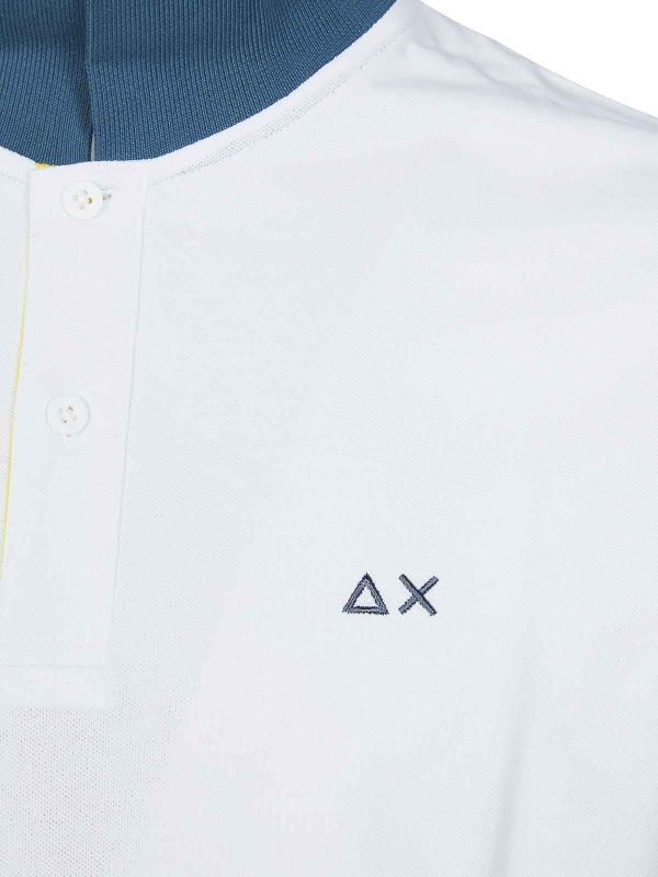 The Best Shops SUN 68: Poloshirts - Poloshirt - Weiß