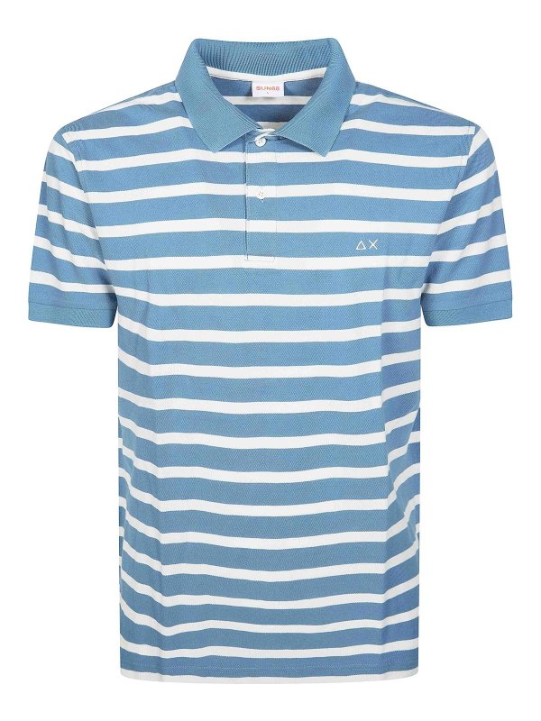 SUN 68: Polos  - Polo - Bleu