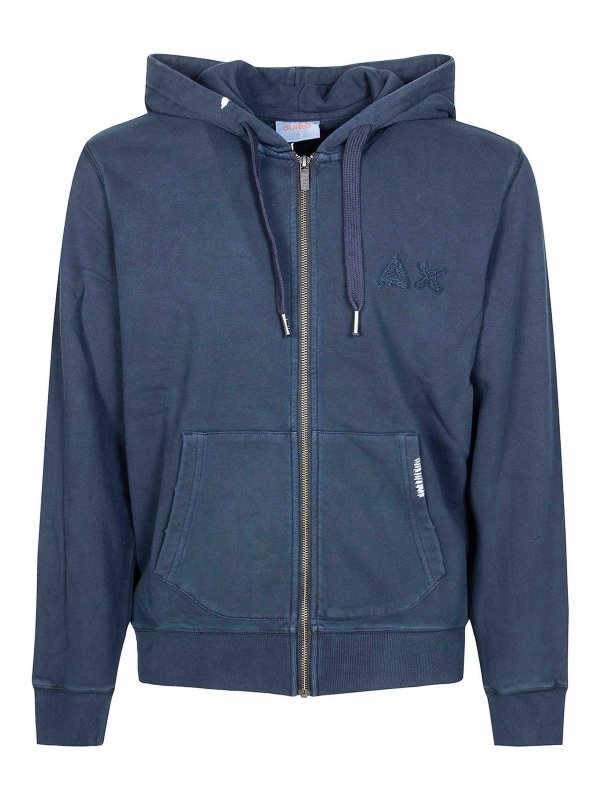 SUN 68: Sweatshirts und Pullover - Sweatshirt - Blau