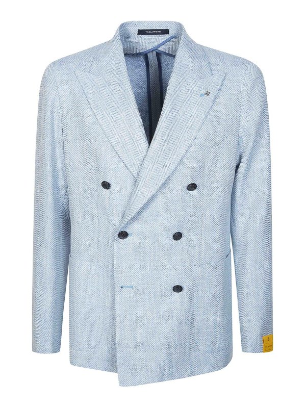 TAGLIATORE: blazers - Double-breasted jacket