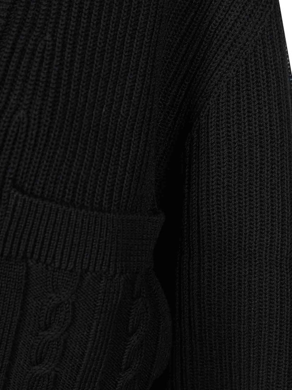 The Best Shops VICTORIA BECKHAM: カーディガン - カーディガン - 黒