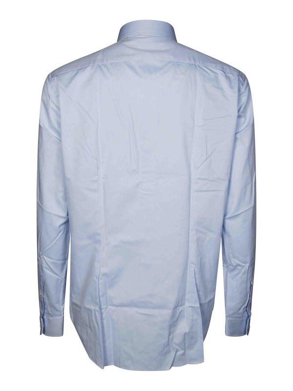 XACUS: camicie - Camicia Twill Collo Francese