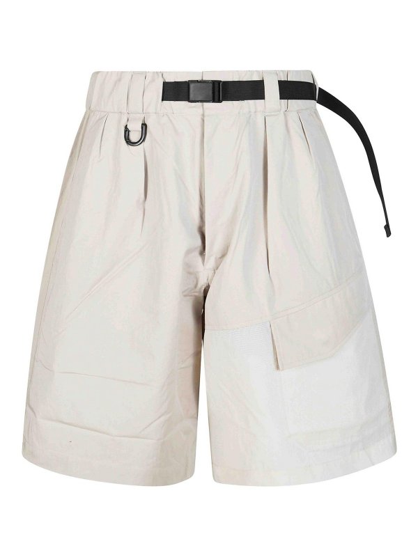 Y-3: Trousers Shorts - Ut Shorts
