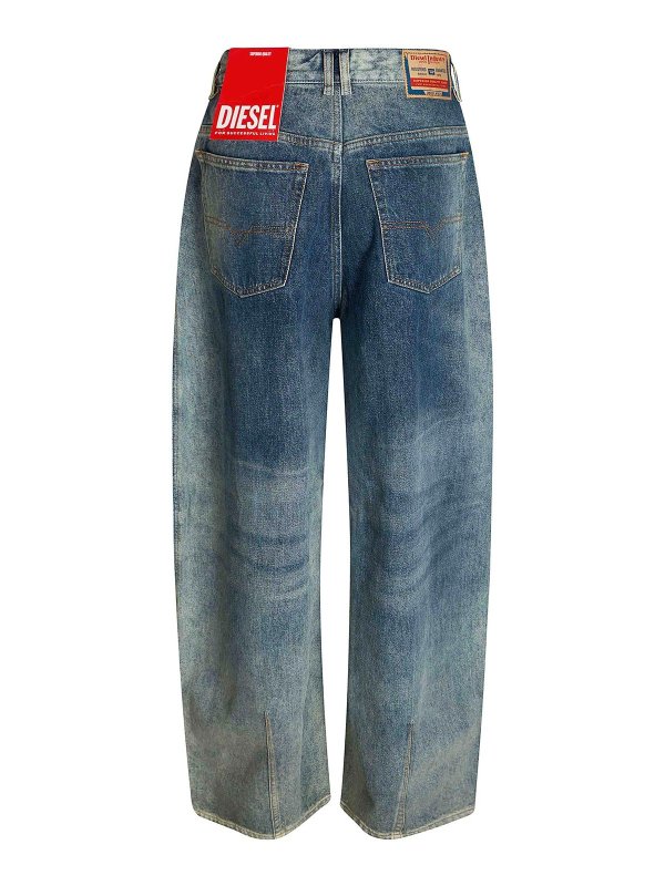 DIESEL: ベルボトムジーンズ online - フレアジーンズ - デニム