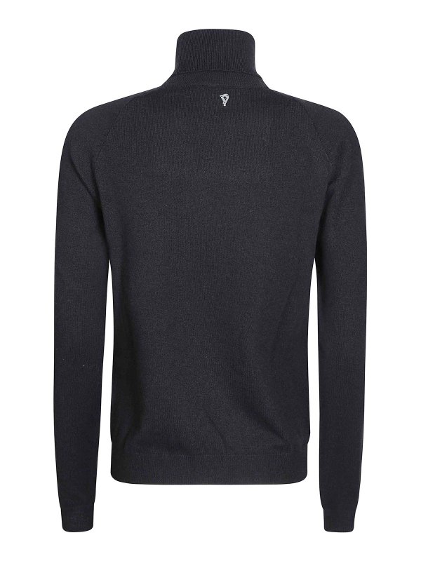 DONDUP: Pull col rond online - Pull Col Rond - Noir