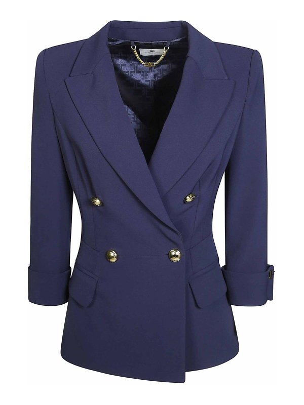 ELISABETTA FRANCHI: blazers - Jacket