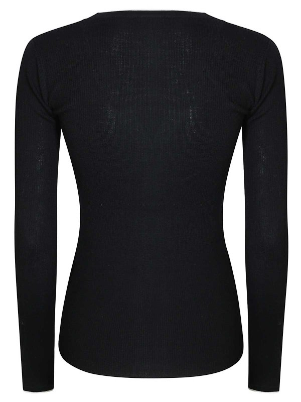 ELISABETTA FRANCHI: カーディガン online - カーディガン - 黒