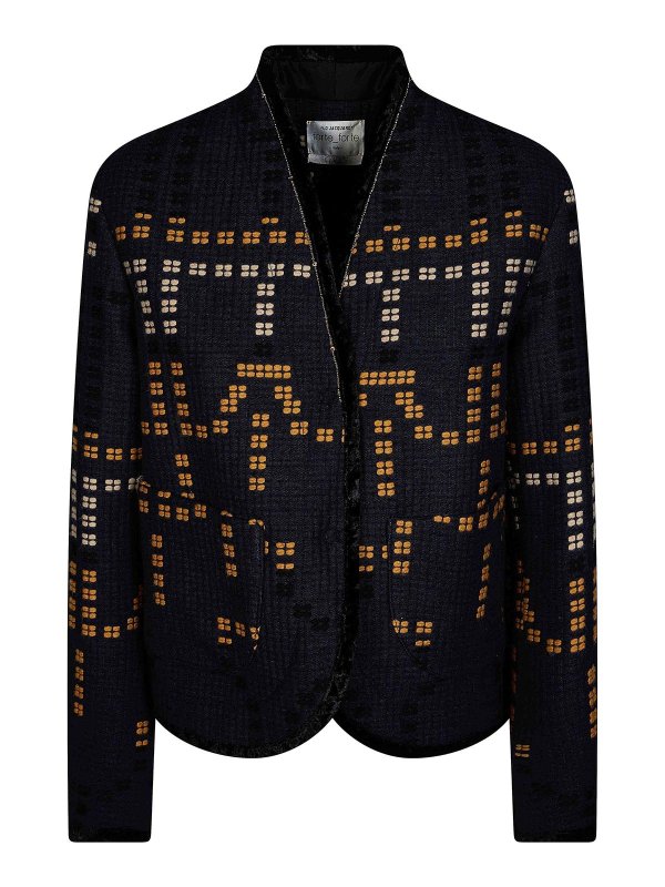 FORTE FORTE: Blazer - Blazer - Blau