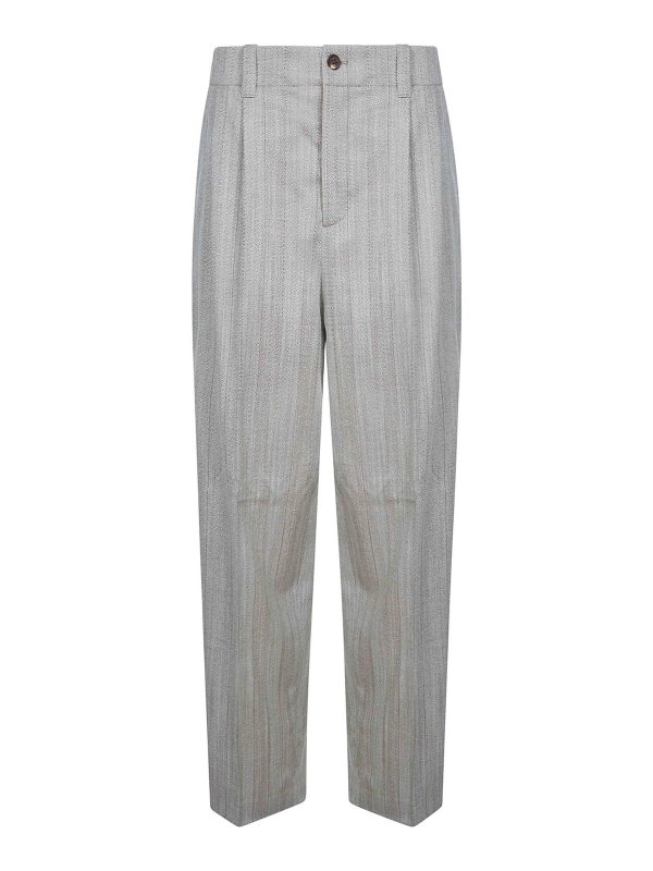 GOLDEN GOOSE: スウェットパンツ - トラックスーツ ボトムス - グレー