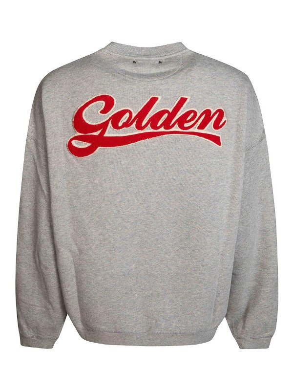 GOLDEN GOOSE: クルーネック online - クルーネック - グレー
