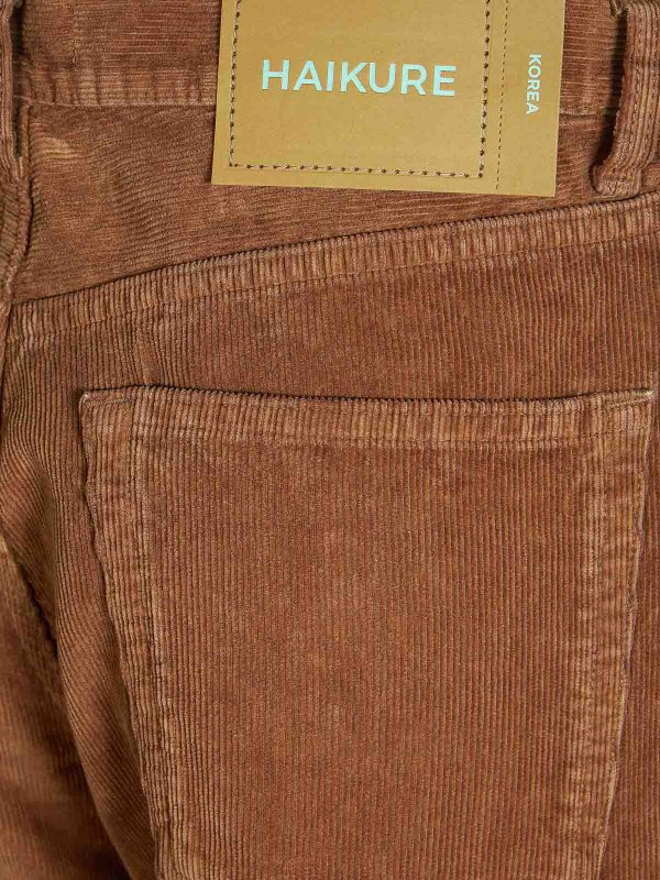 The Best Shops HAIKURE: Jeans Rectos - Vaqueros Rectos - Rojo