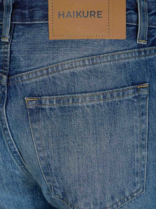 The Best Shops HAIKURE: Jeans Rectos - Vaqueros Rectos - Azul