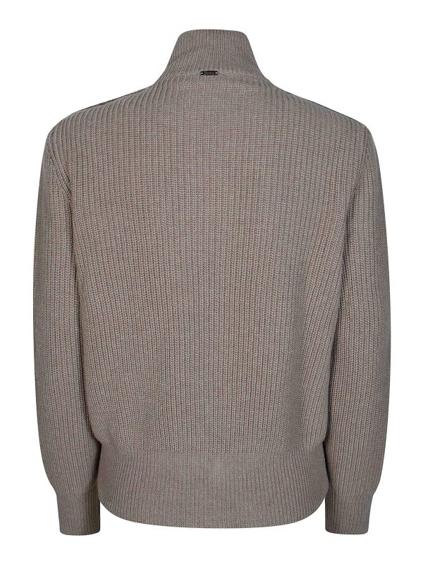 HERNO: Cardigans online - Cardigan - Beige