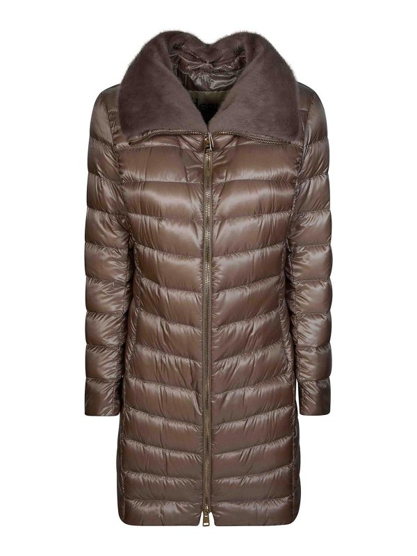 HERNO: Casualjacken - Casualjacke - Beige