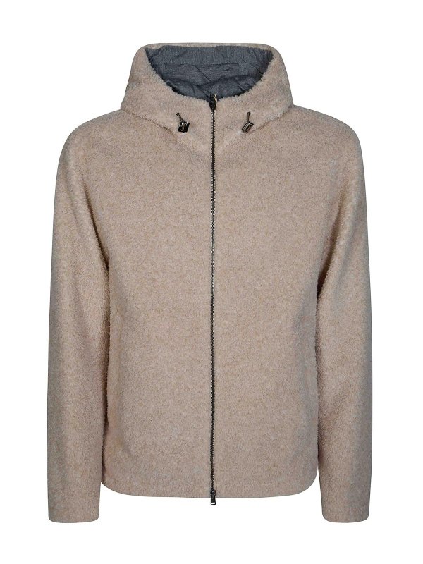 HERNO: Blazer - Blazer - Beige