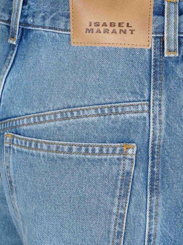 The Best Shops ISABEL MARANT: Jeans Rectos - Vaqueros Rectos - Azul