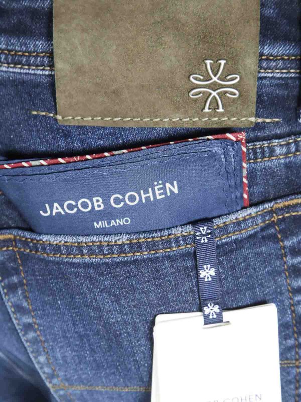 The Best Shops JACOB COHEN: カジュアルトラウザー - カジュアルパンツ - ブルー