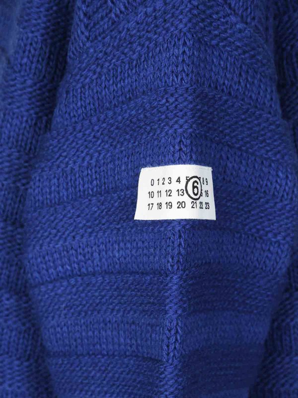 The Best Shops MM6 MAISON MARGIELA: タートルネック - タートルネック/ポロネック - ブルー