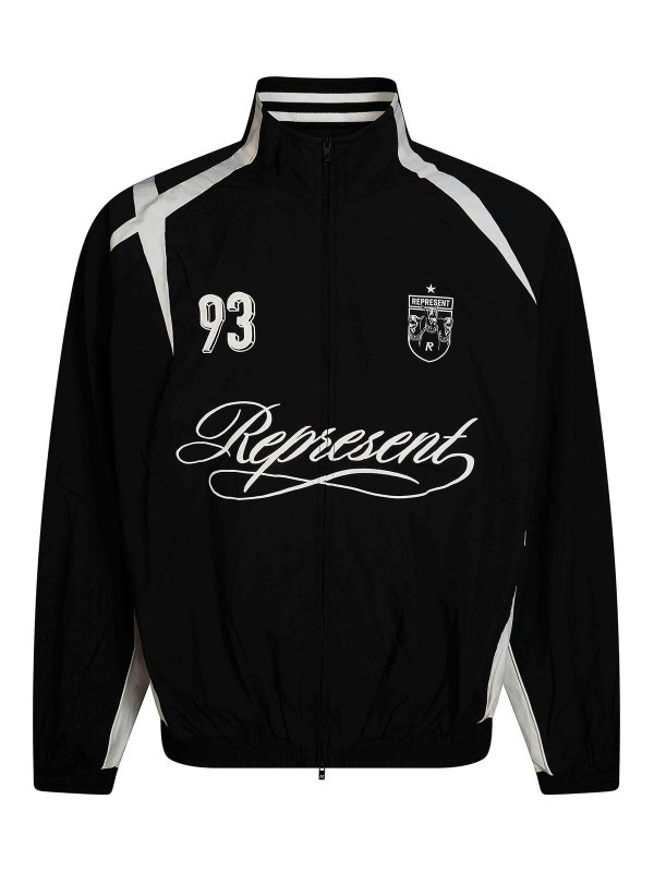 REPRESENT: casual jackets - Woven Track Star Jacket