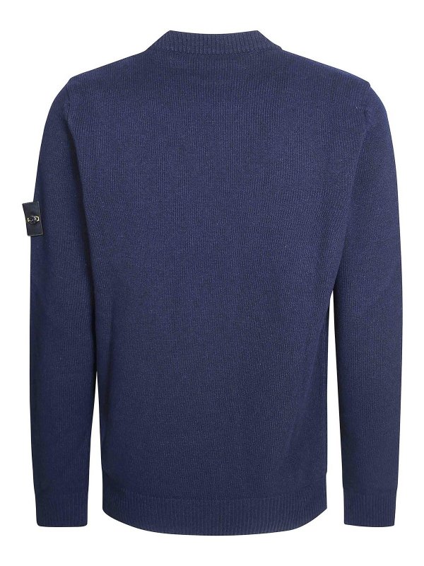 STONE ISLAND: クルーネック online - クルーネック - ブルー