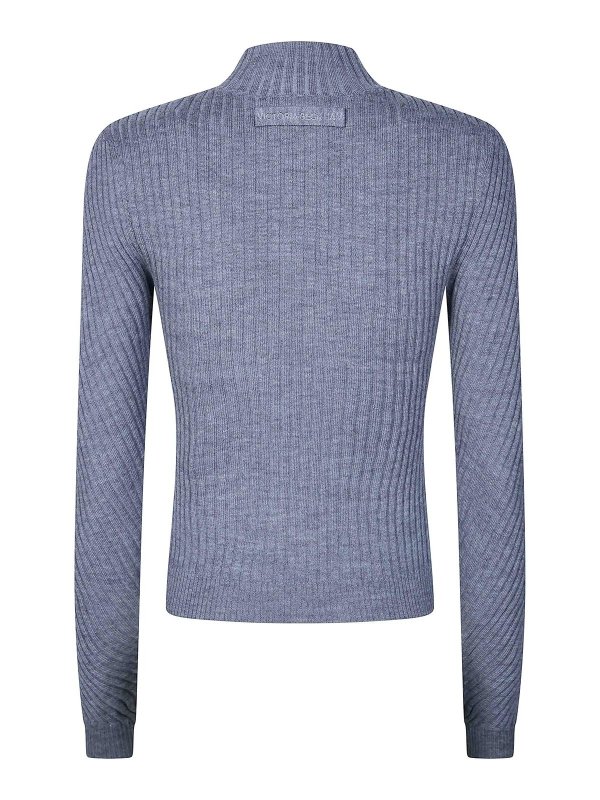 VICTORIA BECKHAM: クルーネック online - クルーネック - グレー