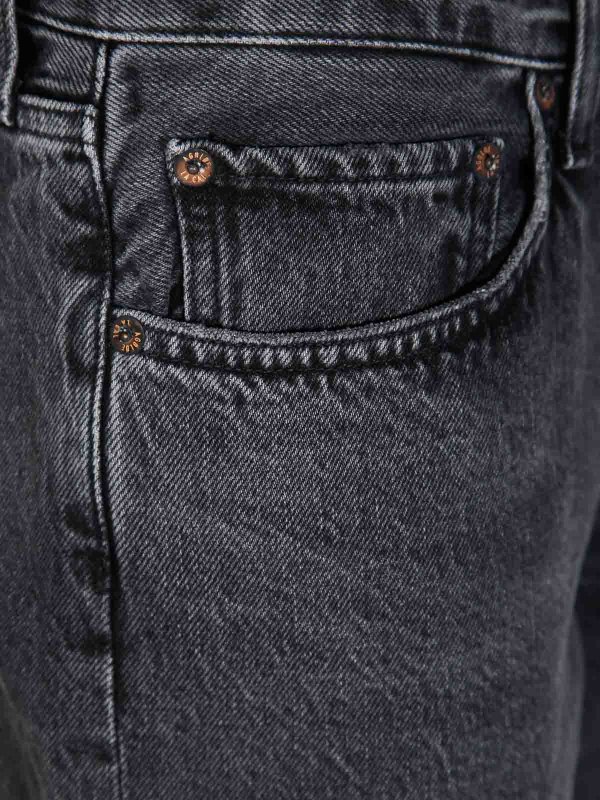 The Best Shops AGOLDE: Jeans Rectos - Vaqueros Rectos - Negro