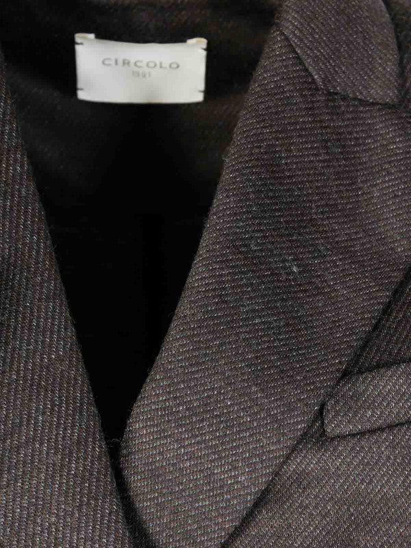 The Best Shops CIRCOLO 1901: Blazer - Blazer - Braun
