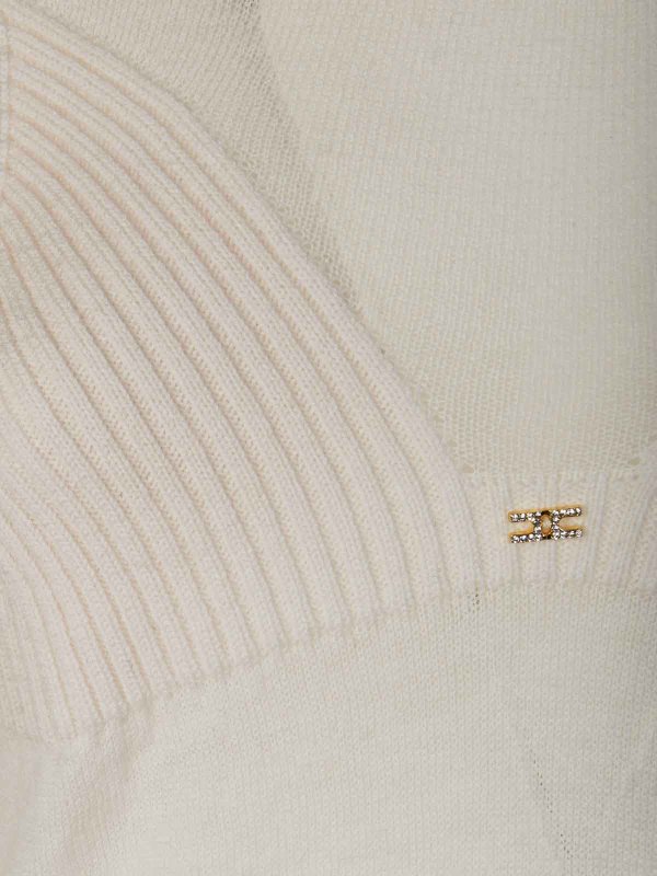 The Best Shops ELISABETTA FRANCHI: クルーネック - クルーネック - 白