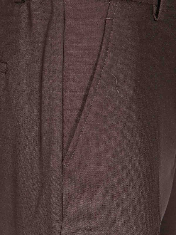 The Best Shops INCOTEX: casual trousers - Galene Elastic Wool Back