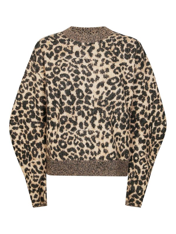 Nude: Pull col rond - Pull Col Rond - Marron
