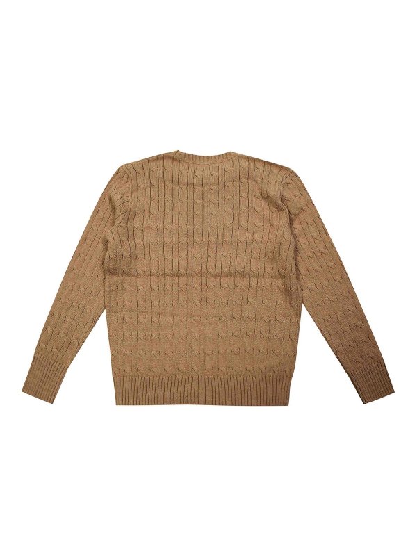 POLO RALPH LAUREN: クルーネック online - クルーネック - ベージュ