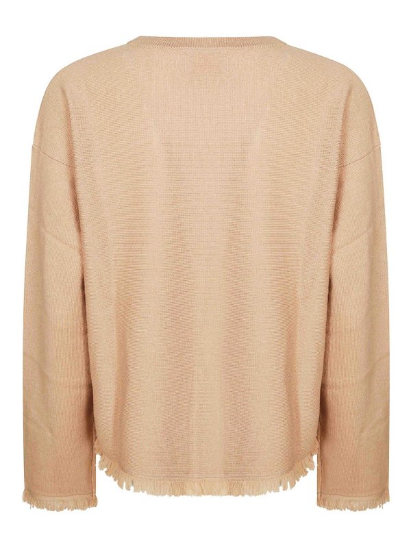 SUN 68: Pull col rond online - Pull Col Rond - Beige
