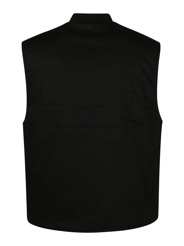 Palm Angels: Chalecos  online - Chaleco - Negro