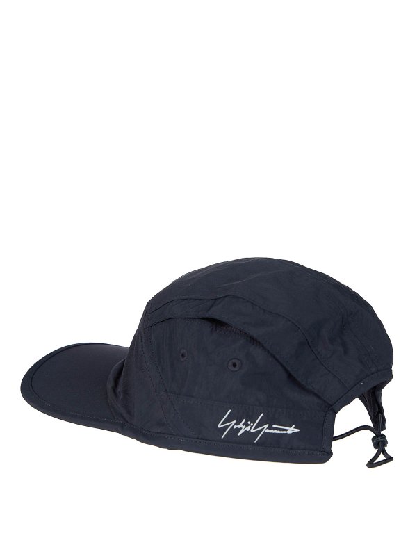Y-3: hats & caps online - Run Cap Black