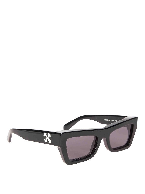 The Best Shops OFF-WHITE: サングラス - サングラス - 黒