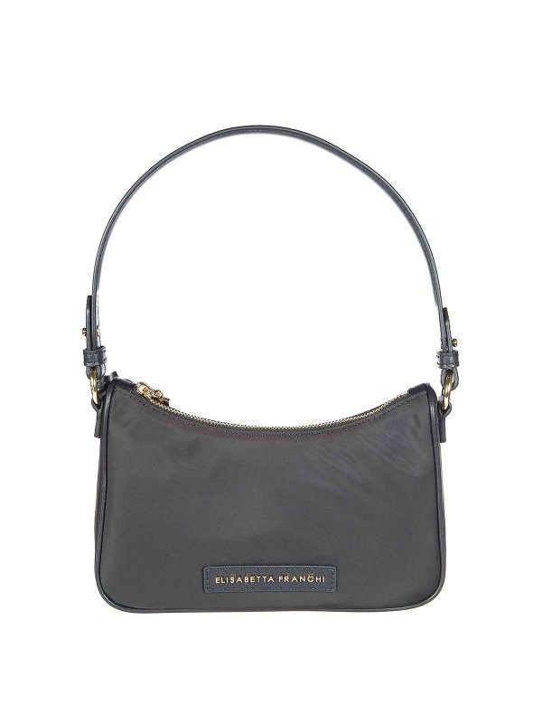 ELISABETTA FRANCHI: ショルダーバッグ - ショルダーバッグ - 黒