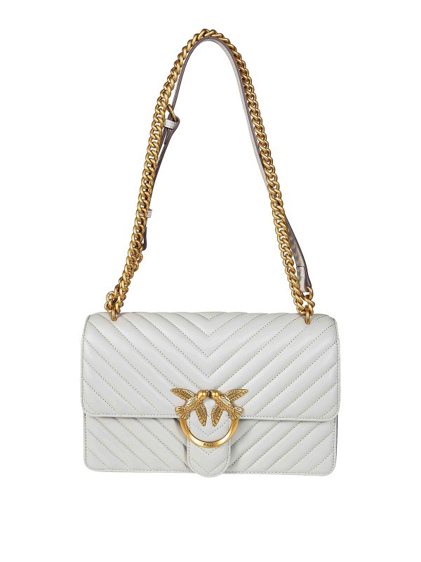 Pinko: Bauchtaschen - Bauchtasche - Grau