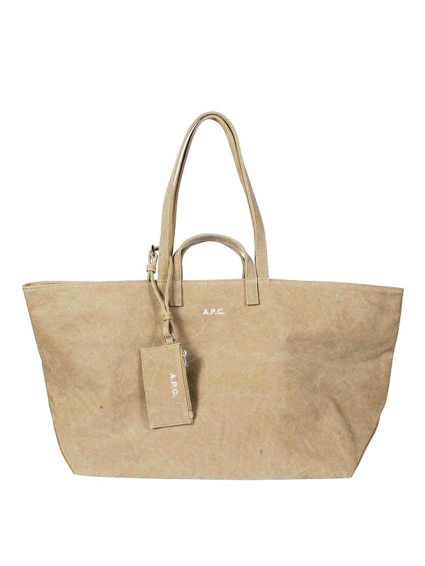A.P.C.: totes bags - Le Drummer Toile