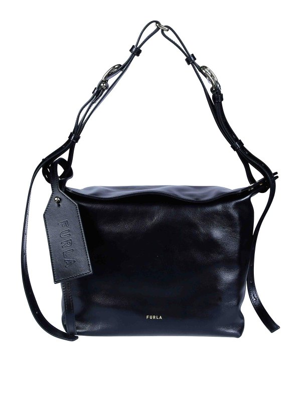 FURLA: ショルダーバッグ - ショルダーバッグ - 黒