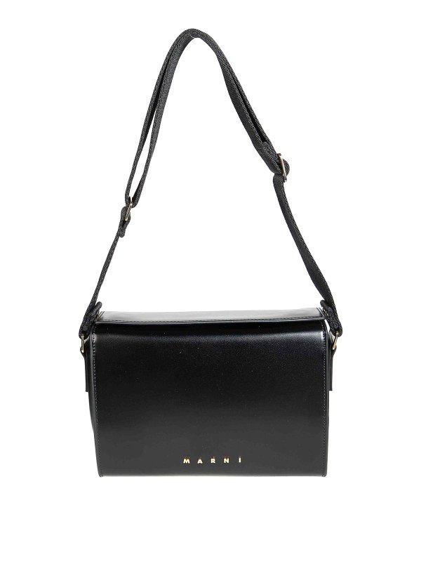 Marni: クロスボディバッグ - クロスボディバッグ - 黒