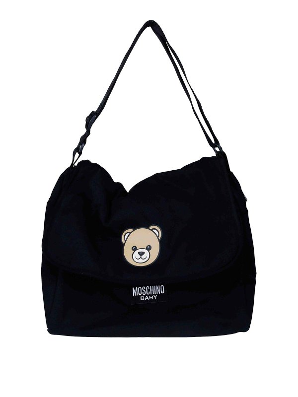Moschino Kids: スーツケース＆旅行鞄 - 旅行鞄 - 黒