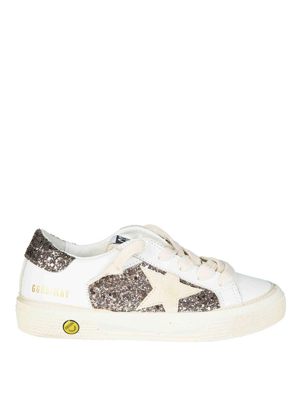 GOLDEN GOOSE: Chaussures de sport - Baskets - Or