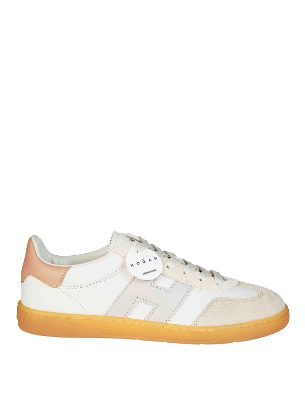 HOGAN: Chaussures de sport - Baskets - Beige