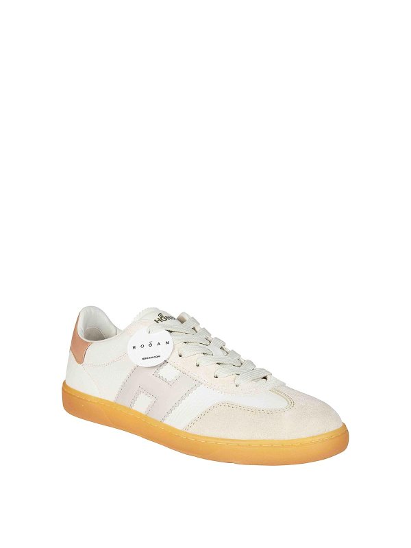 HOGAN: Chaussures de sport online - Baskets - Beige