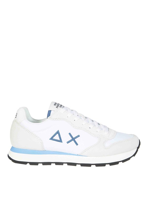 SUN 68: Chaussures de sport - Baskets - Blanc